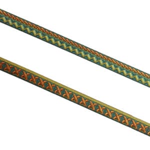 Deco Band Green 10mm breed in 2 soorten op rol van 25m